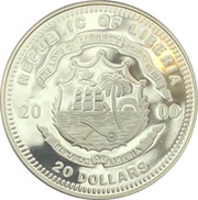 20 Dollars R.M.S. Lusitania obverse image