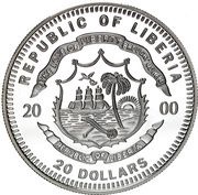 20 Dollars Apollo IX obverse image