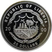 20 Dollars Apollo XIII obverse image