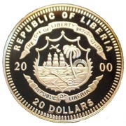 20 Dollars History of America - Bombing of Pearl Harbor obverse image