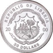 20 Dollars Amsterdam obverse image