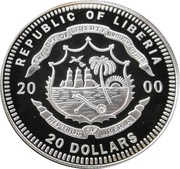 20 Dollars Copenhagen obverse image