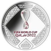 5 Manat FIFA World Cup Qatar 2022 reverse image