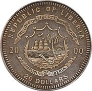 20 Dollars Paris obverse image