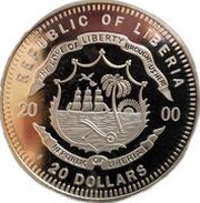 20 Dollars Zurich obverse image