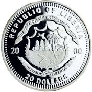 20 Dollars Vasa obverse image