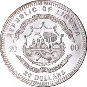 20 Dollars XXVII Olympic Games - Baseball obverse image