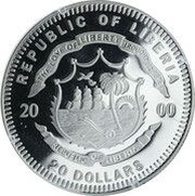 20 Dollars George Washington obverse image