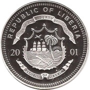 20 Dollars Mission Gemini III obverse image