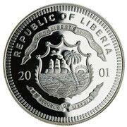 20 Dollars Year of the Snake obverse image