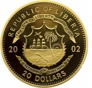 20 Dollars Sagittarius obverse image