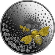 20 Dollars Bee obverse image