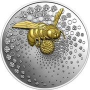 20 Dollars Bee reverse image