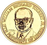 25 Dollars Sesquicentennial of Liberia obverse image
