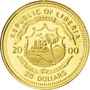 25 Dollars Queen Elizabeth II obverse image