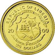 25 Dollars Peter the Great obverse image