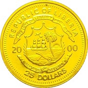 25 Dollars George Washington obverse image