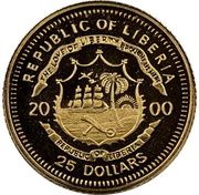 25 Dollars Ludwig II obverse image