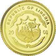 25 Dollars Nostradamus obverse image