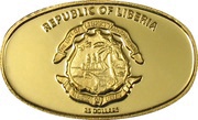 25 Dollars Titanic Expedition 2000 obverse image