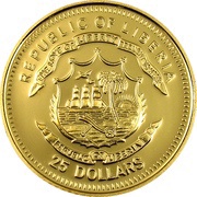 25 Dollars Election of Pope Benedict XVI obverse image