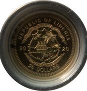 25 Dollars Joseph Robinette Biden Jr. obverse image