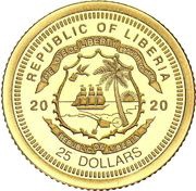 25 Dollars Opal obverse image