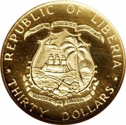 30 Dollars President Tubman obverse image