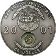 50 Dollars Princess Louisa obverse image