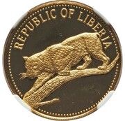 100 Dollars Redemption Day, Liberia, 1985 reverse image