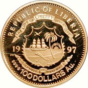 100 Dollars Mahatma Gandhi obverse image