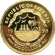 100 Dollars RMS Titanic obverse image