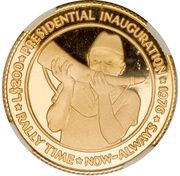 200 Dollars Presidential Inauguration, Liberia, 1976 reverse image