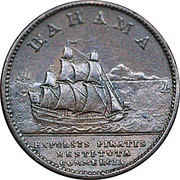 1 Penny - George III reverse image