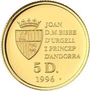 5 Diners - Joan Martí i Alanis Pyrenean Chamois obverse image