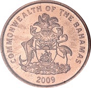 1 Cent Small type - Non-magnetic obverse image