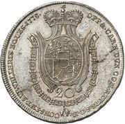 20 Kreuzers - Franz Josef I reverse image