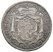 ½ Thaler - Josef Johann Adam reverse image