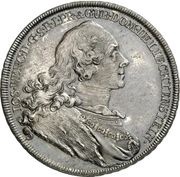 ½ Thaler - Josef Wenzel I obverse image