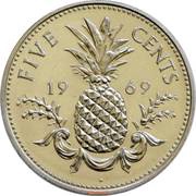 5 Cents - Elizabeth II reverse image
