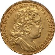 1 Ducat - Josef Johann Adam obverse image