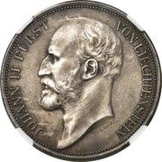 5 Kronen - Johann II Pattern obverse image