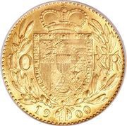 10 Kronen - Johann II reverse image