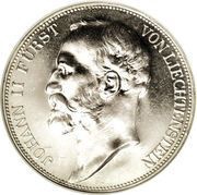 5 Franken - Johann II obverse image