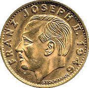 10 Franken - Franz Josef II obverse image