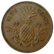 5 Cents - Elizabeth II reverse image