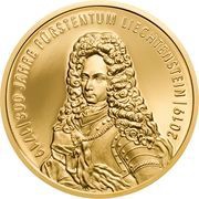 100 Franken - Anton Florian 300 Year Liechtenstein obverse image