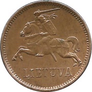 2 Centai obverse image