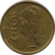 50 Centų reverse image