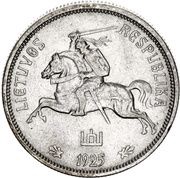 5 Litai obverse image